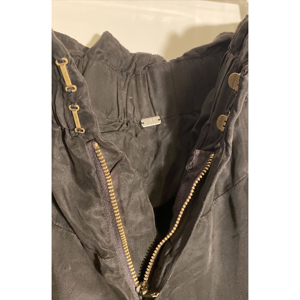 Young Fabulous & Broke black wide leg elastic waist‎ pants Sz S NWOT - Picture 2 of 7